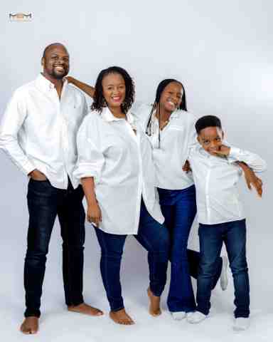 Studio portrait session