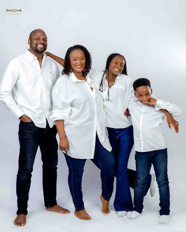 Studio portrait session