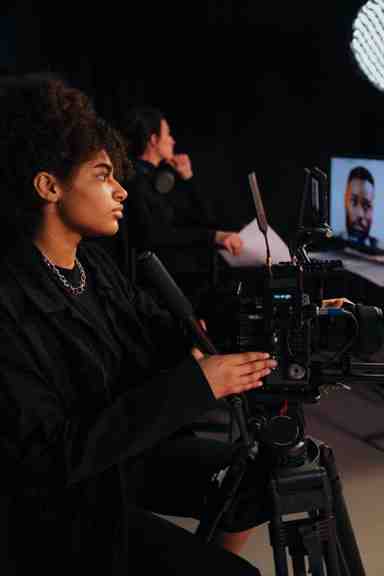 Studio camera and production support